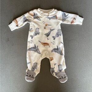 Newborn Fleece Pajamas